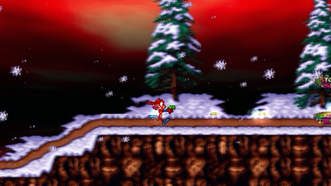Jazz Jackrabbit 2: The Christmas Chronicles (PC) - Gameplay | No Commentary