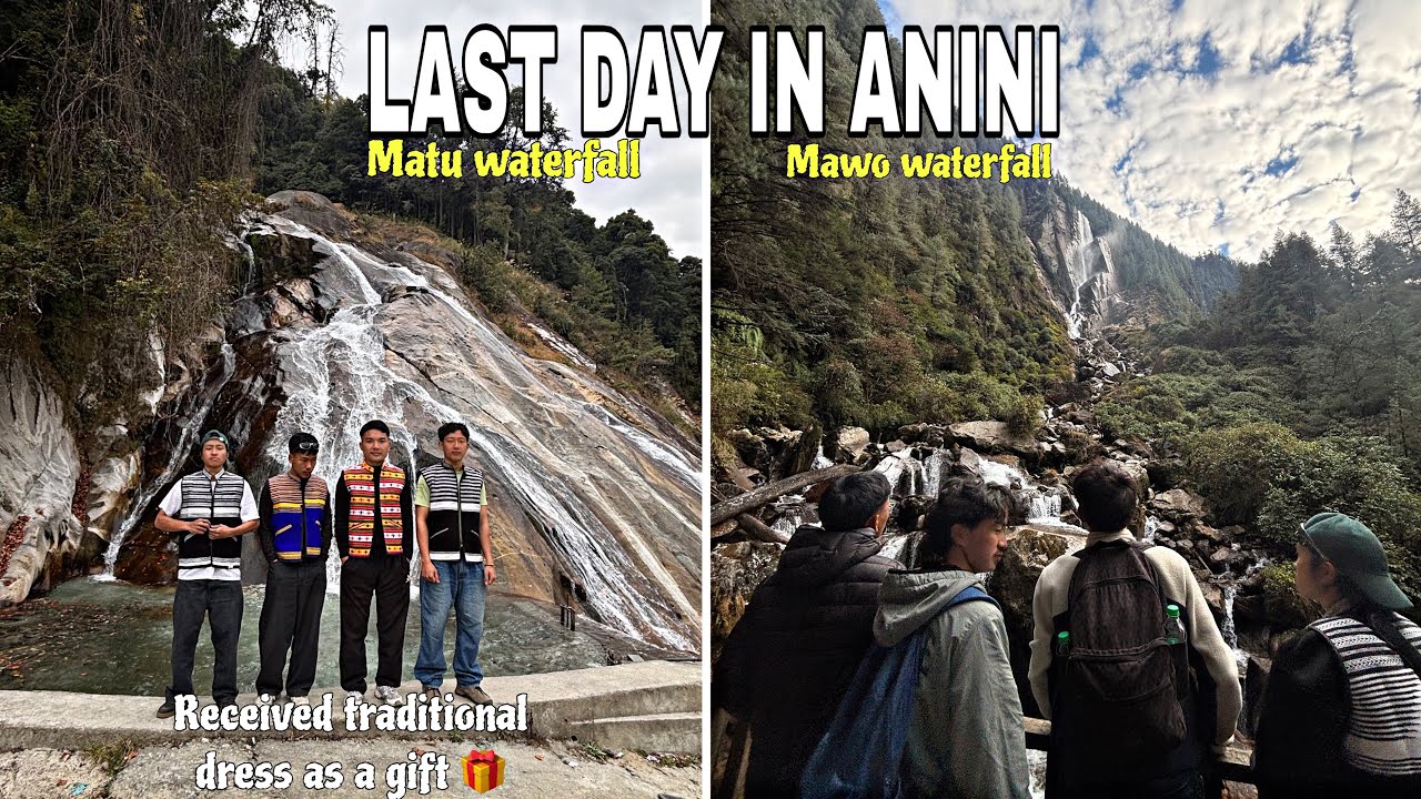 LAST DAY IN ANINI |  Received Tradtional dress as gifts😊 | Visited MATU and MAWO waterfalls.