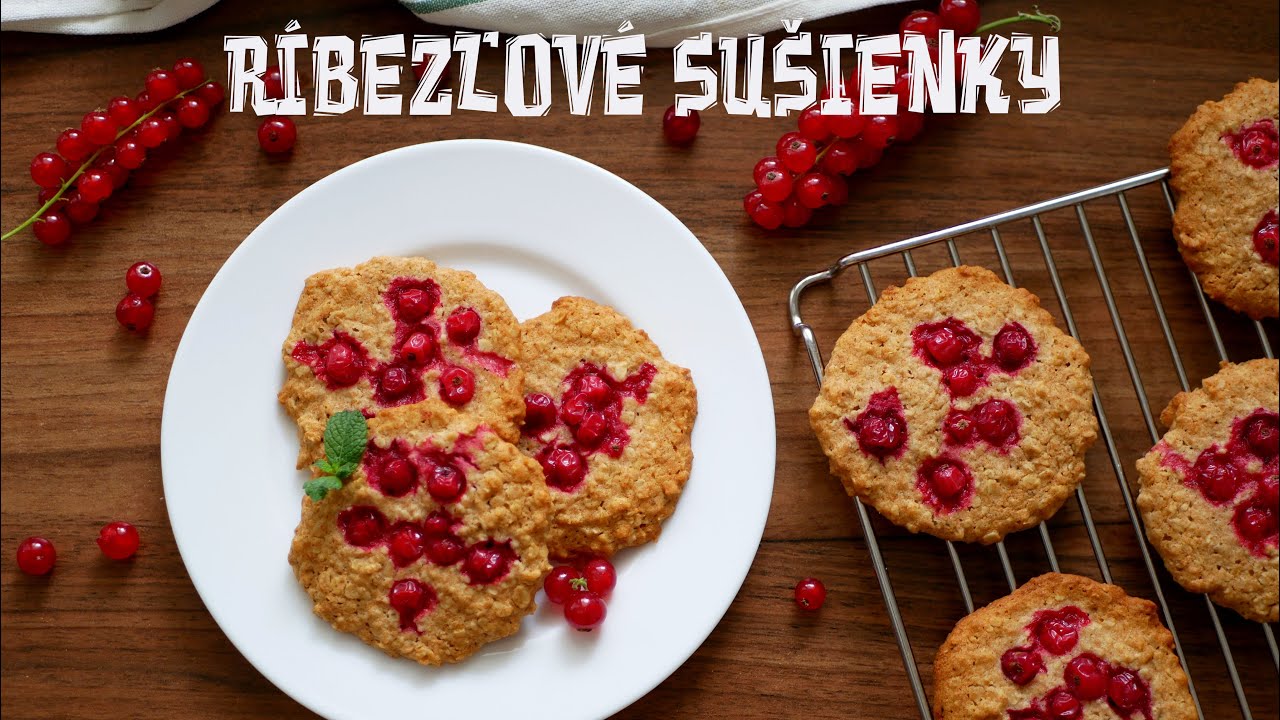 R&iacute;bezľov&eacute; su&scaron;ienky | Red currant cookies