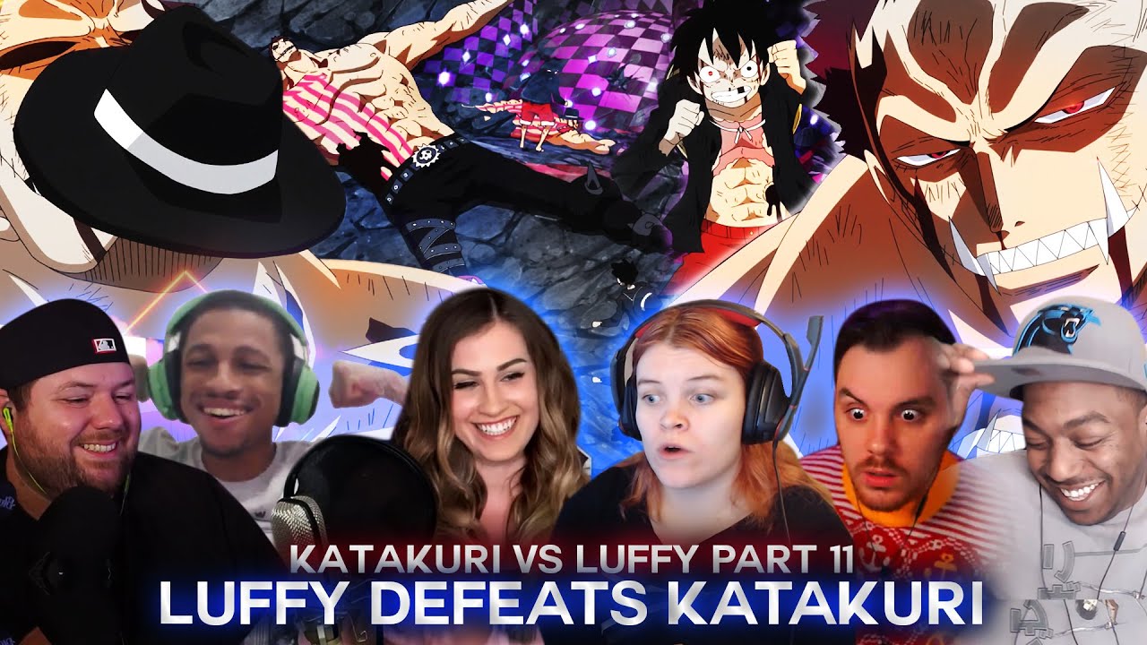 Luffy Defeats Katakuri ! Luffy Vs Katakuri Part 11 ! Reaction Mashup