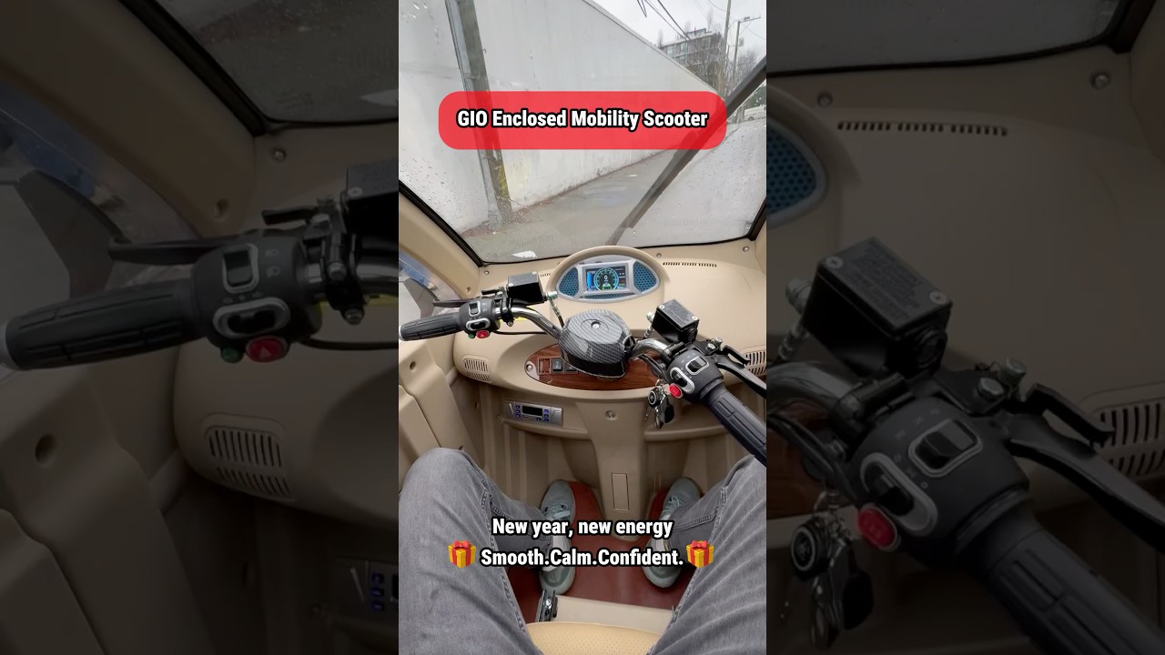 New Year, New Enclosed Mobility Scooter! 