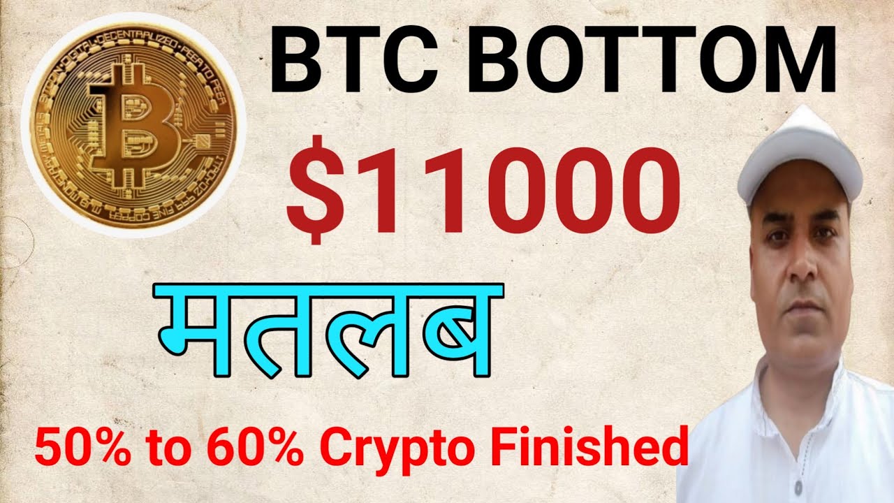 BTC Bottom $11000 || 50 से 60 परसेंट क्रिप्टो खत्म || Earn with Rohitash