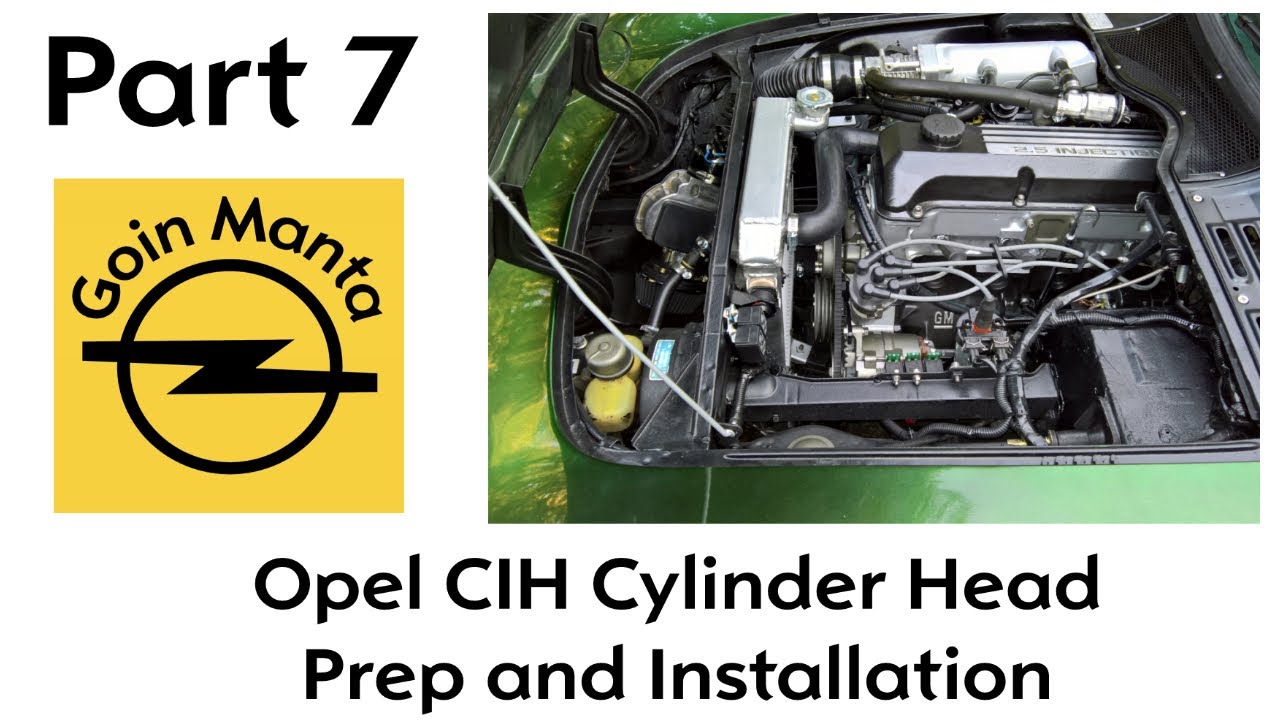 Часть 7. Подготовка двигателя Opel C.I.H. Short Block к замене и установке головки блока цилиндров