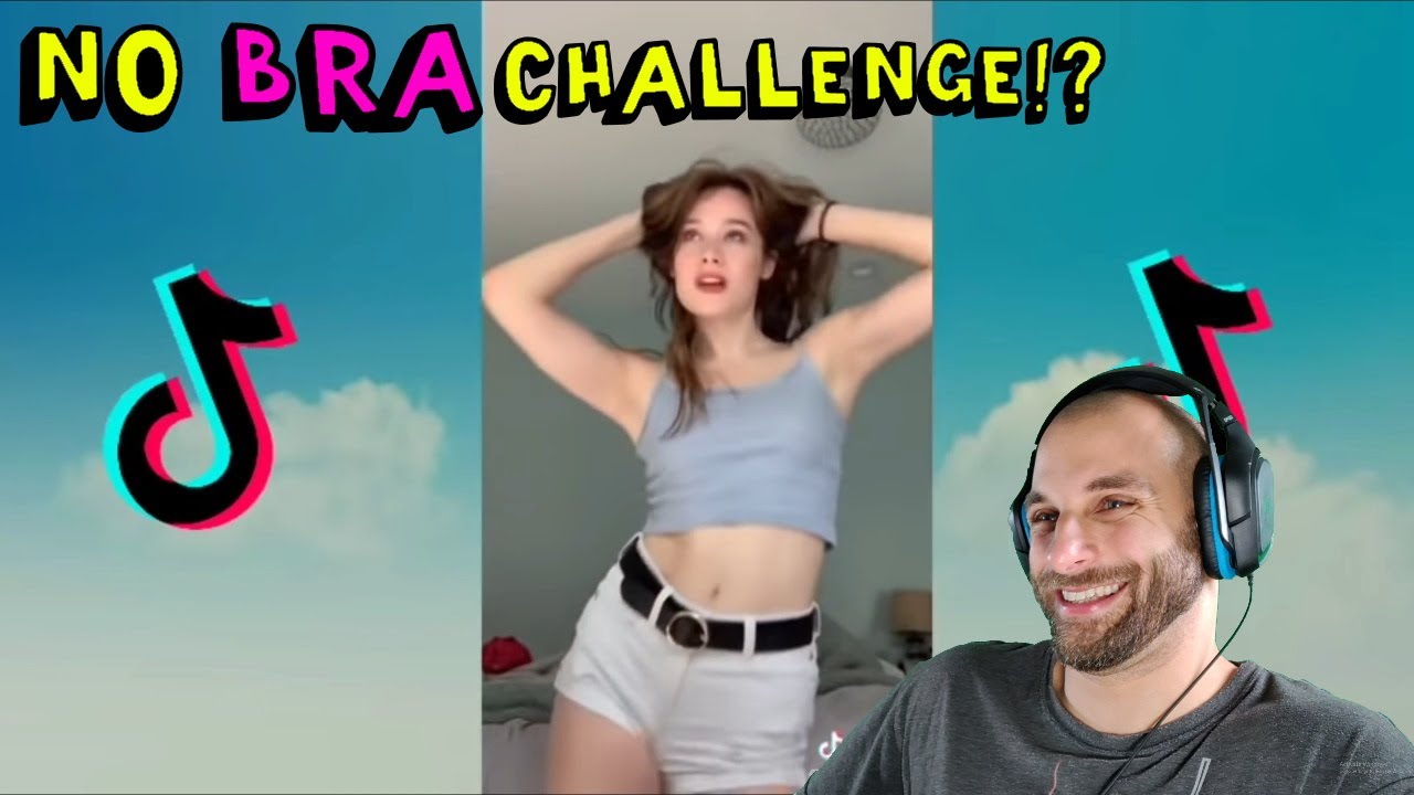 TikTok No Bra Challenge Compilation [REACTION]