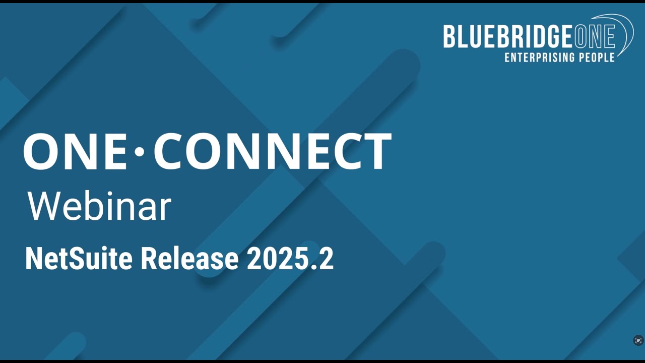 NetSuite Release 2025.2