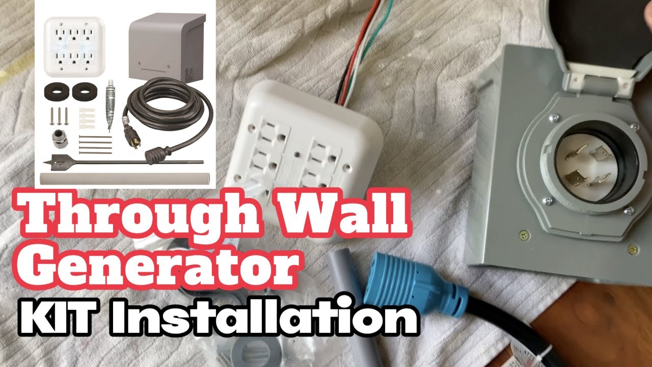 Through The Wall Generator Kit Installation