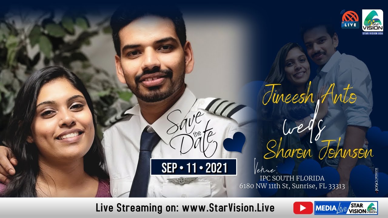Jinesh Anto Weds Sharon Johnson