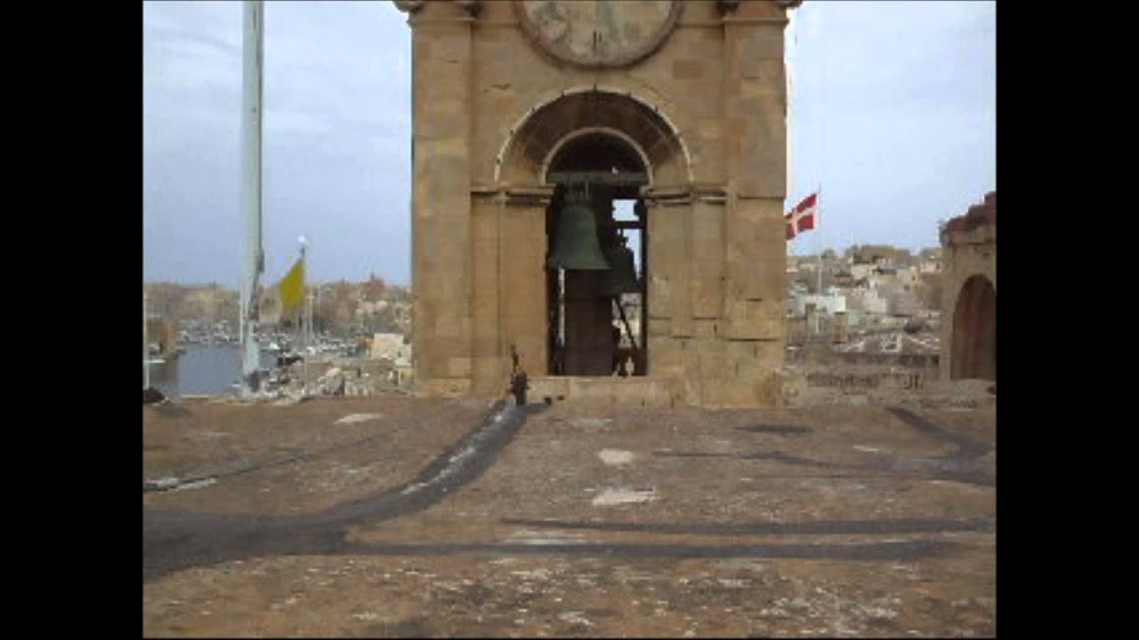 (Peal 2) (Plenum) (Video) Bells of Mary Immaculate Conception church in Bormla/Cospicua, Malta.