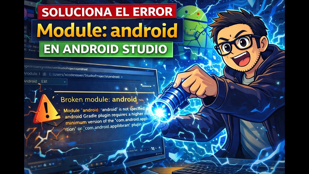 Cómo corregir el error de Gradle “Module not specified” en Android Studio paso a paso 😫