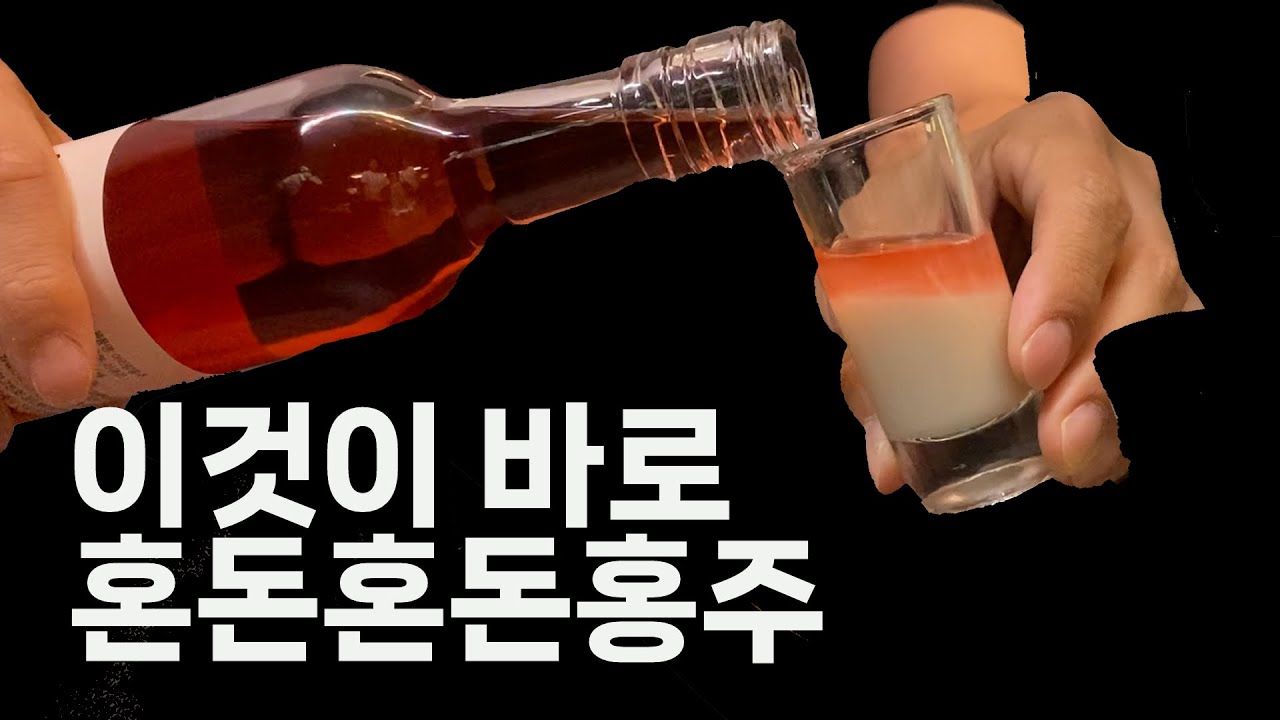 조선시대의 폭탄주 [혼돈주] 만들어보기