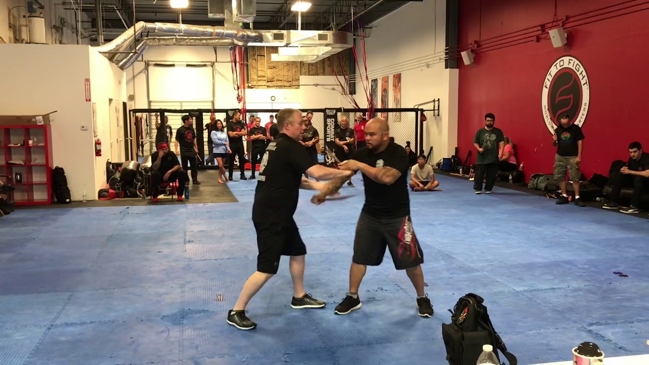 Guro Belton Lubas tests for his level 7 Full Qualified Instructor under GM Bobby Taboada