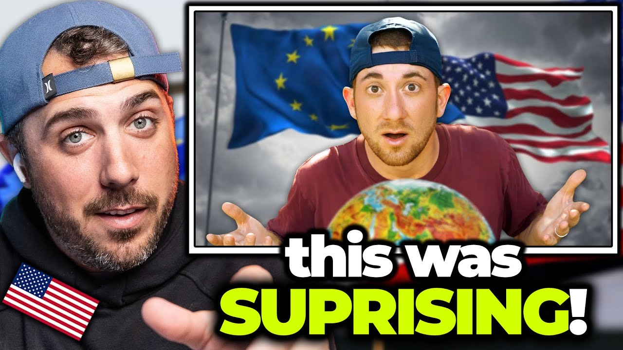 American Reacts to USA vs Europe Cultural Differences
