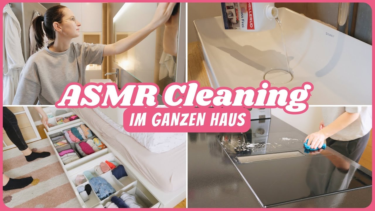 ASMR Clean With Me zum Relaxen | 2 Stunden