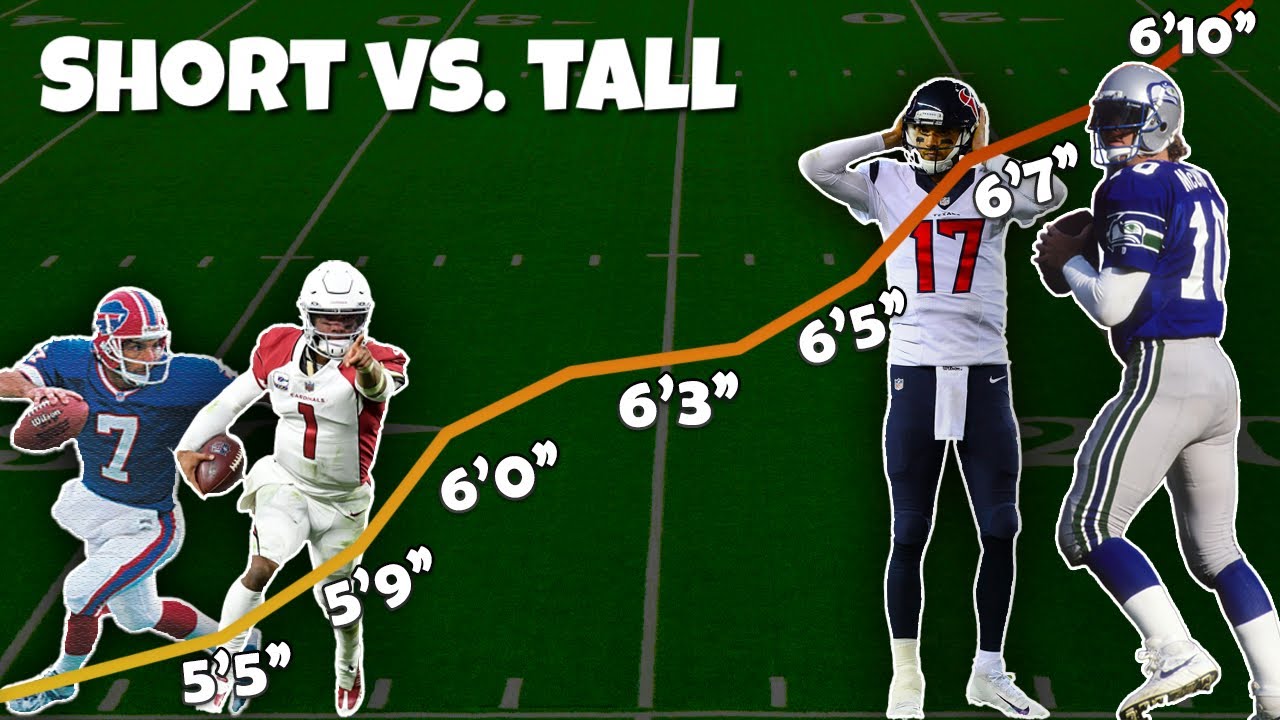 The Shortest vs. Tallest NFL QB's ever... Which is better?