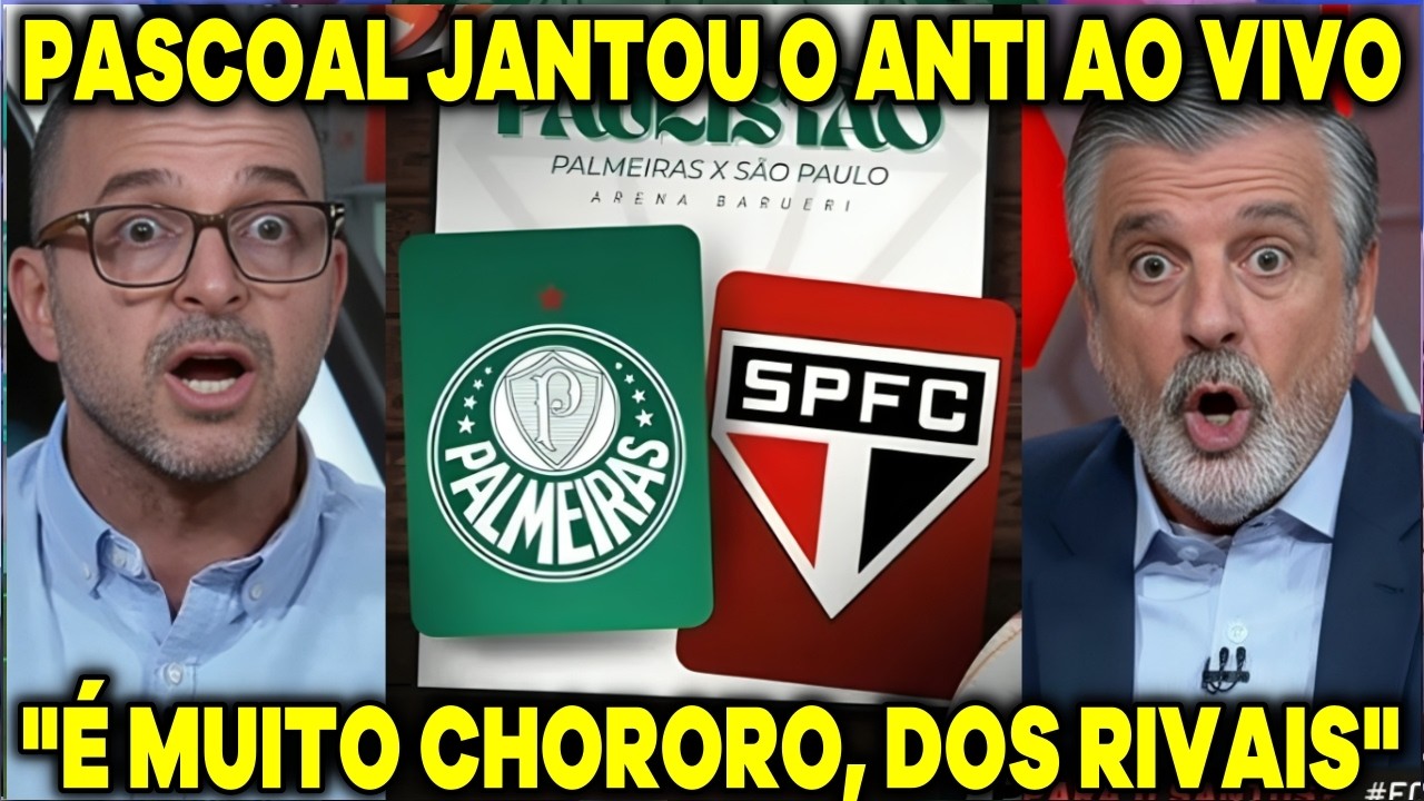 PASCOAL JANTOU OS ANTIS AO VIVO 