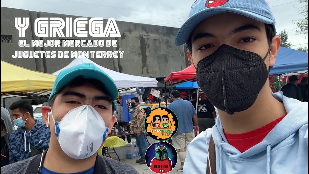 VISITANDO EL MEJOR MERCADO DE JUGUETES EN MONTERREY - COSAS GEEK - VLOG