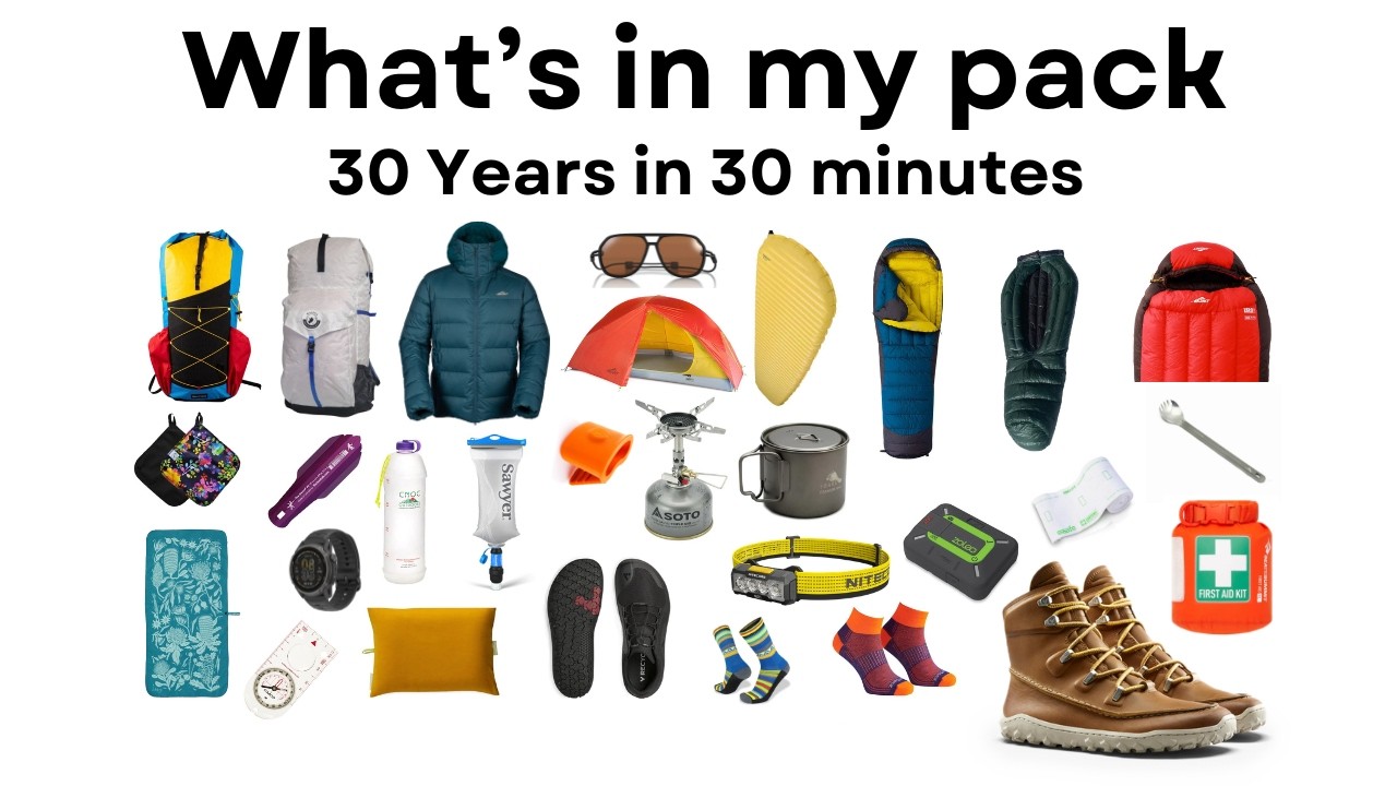 30 Years of Hiking Experience Packed Into 30 Minutes | My Overnight Gear List