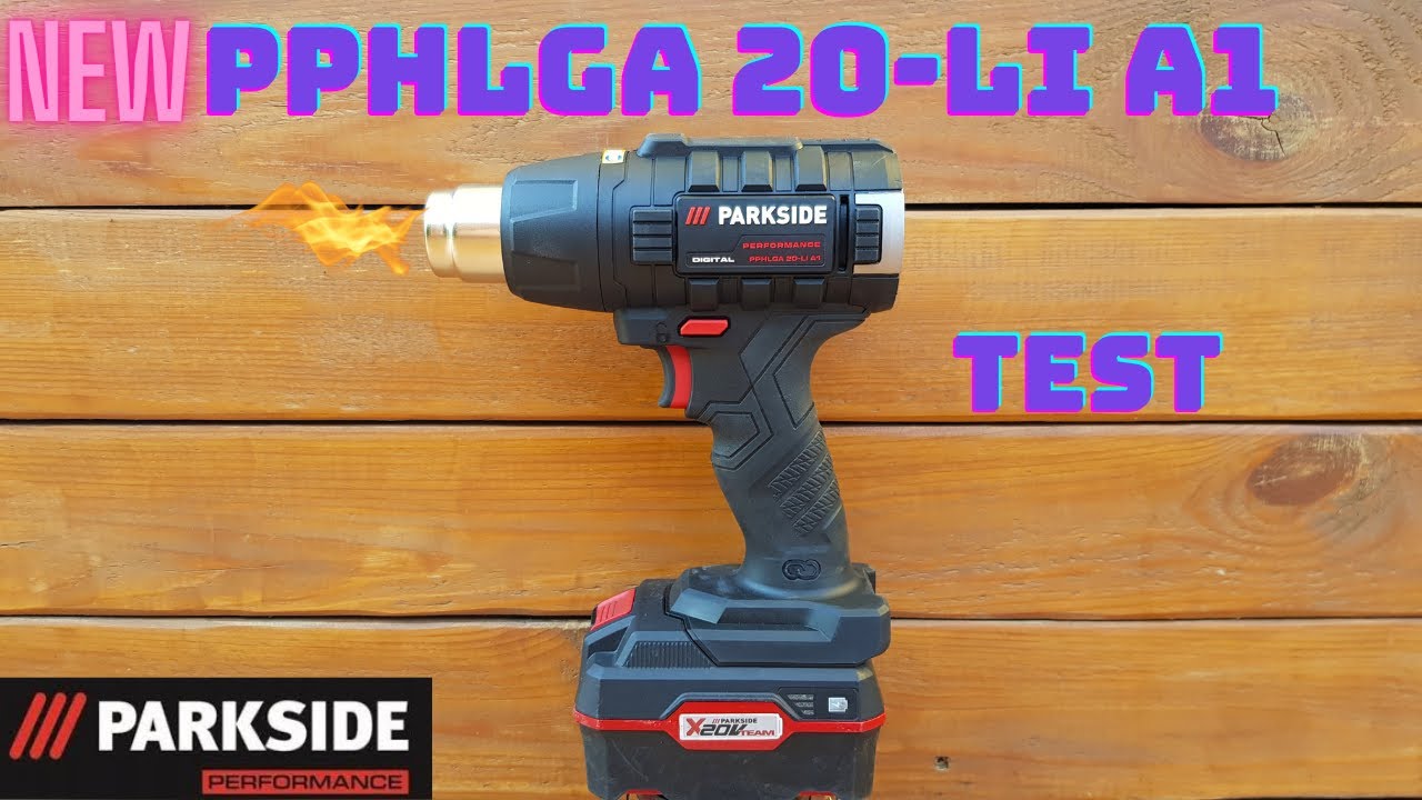 PARKSIDE AKUMULATOROWA OPALARKA PPHLGA 20-Li A1, 20 V// X20VTeam//Narzędziowo//test
