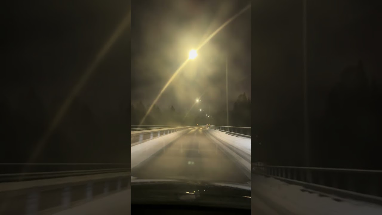 Driving in the night 