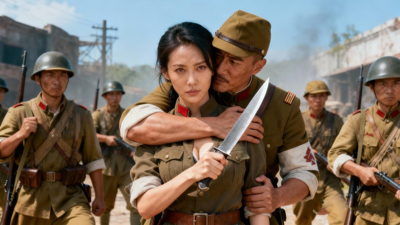 日本大佐誘騙美女行兇，豈料她是武功高手，當場反殺敵人！⚔️ 抗日 | 戰爭 | Kung Fu #特種兵 #中國電視劇