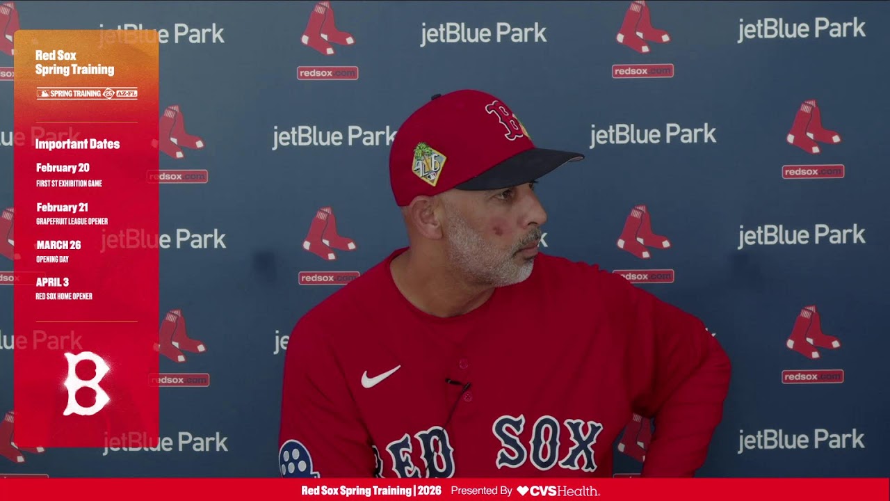 Alex Cora LIVE from Fort Myers:
