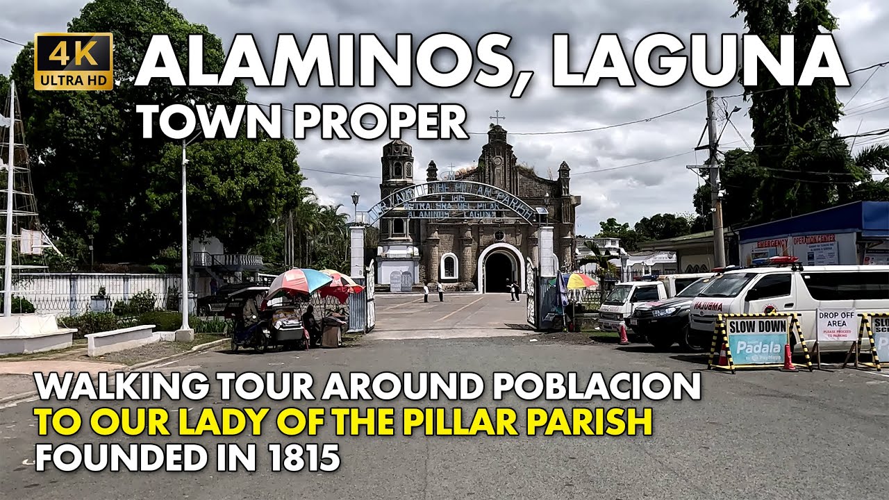 ALAMINOS TOWN PROPER, Laguna Philippines Walking Tour