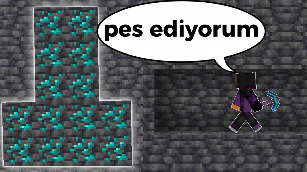 MİNECRAFT'TA YAŞADIĞIMIZ 64 ŞANSSIZ OLAY!