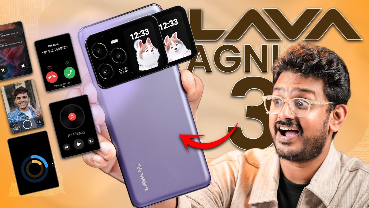 Lava Agni 3 unboxing in ಕನ್ನಡ⚡₹19,999ಕ್ಕೆ ಯಾರು ಕೊಡಲ್ಲ⚡Dimensity 7300X, AMOLED 120Hz, 5000mAh 66W