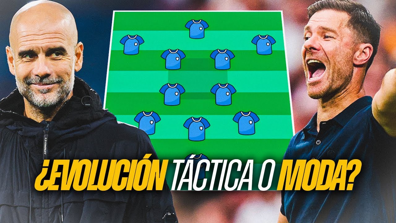 LA EVOLUCIÓN TÁCTICA QUE ESTÁ MARCANDO EL FÚTBOL 