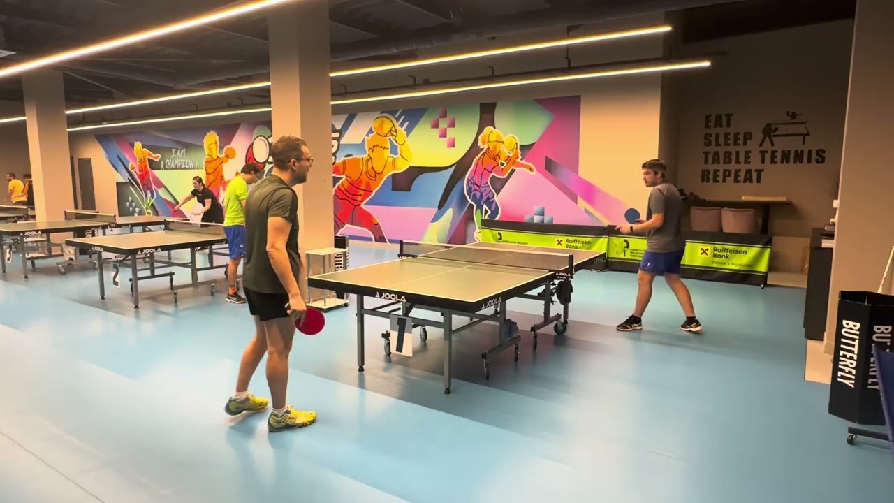 Hard-fought game from start to finish! 🏓