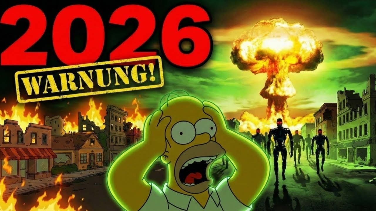 WARNUNG! Die Simpsons Vorhersagen f&uuml;r 2026 machen Angst (Beweise)