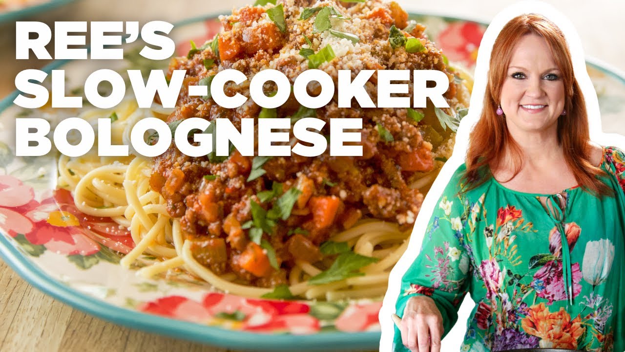 Ree Drummond's Slow-Cooker Bolognese | The Pioneer Woman | Food Network