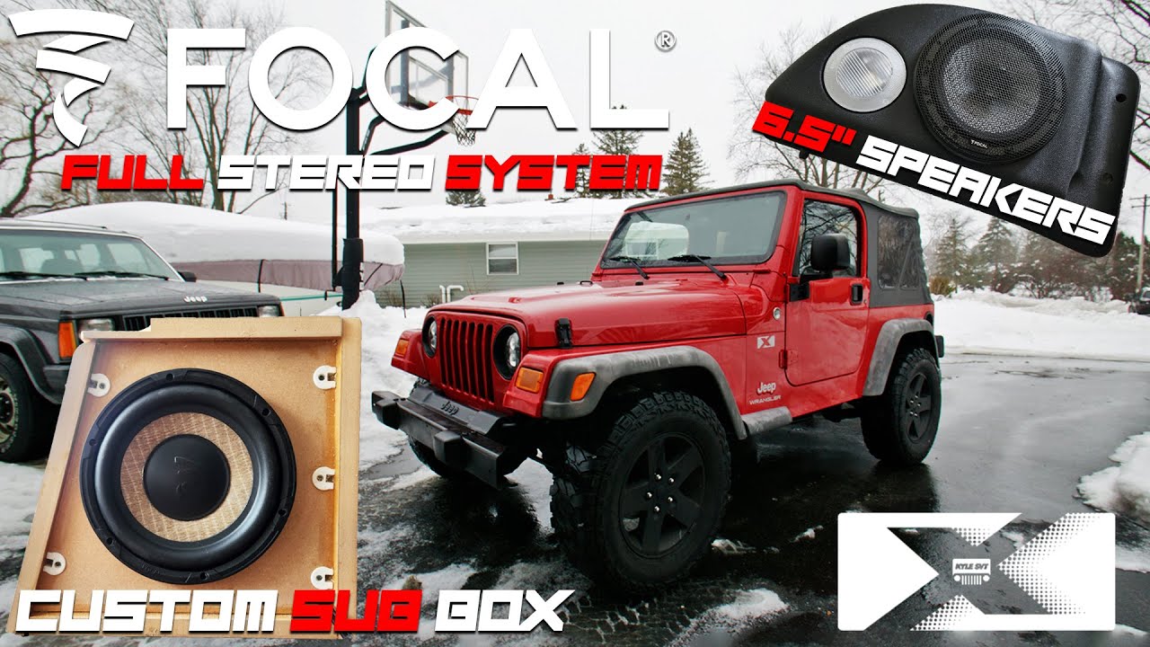 Полная стереосистема Focal для Jeep TJ | Project X