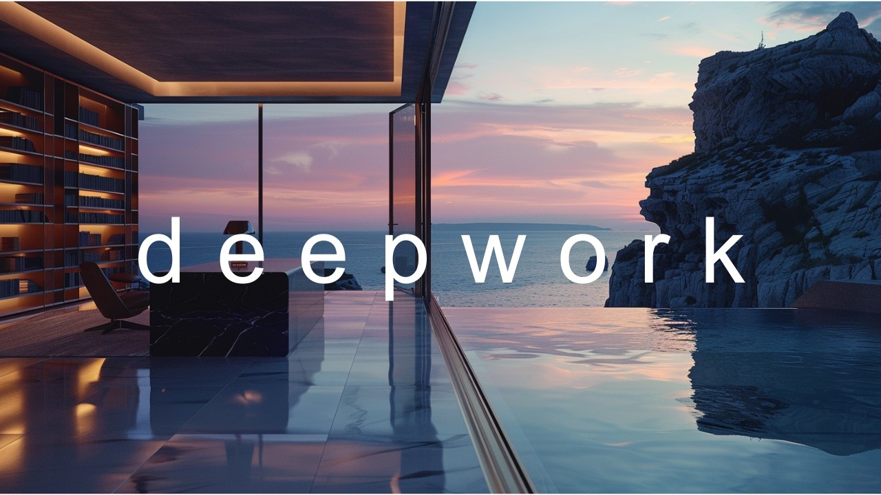 Deep Work Focus Music – Relaxing Coastal Ambience for Studying, Reading and Creative Thinking