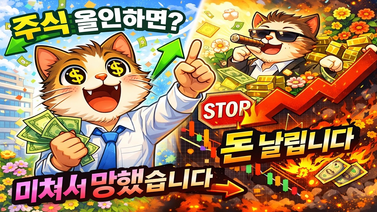 점심시간에 차트 봤다가… 내 인생이 흔들렸다 (상승장 금지행동 7가지)