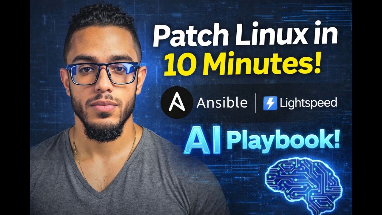 How to Patch Linux with Ansible + Lightspeed (AI Playbook Demo)