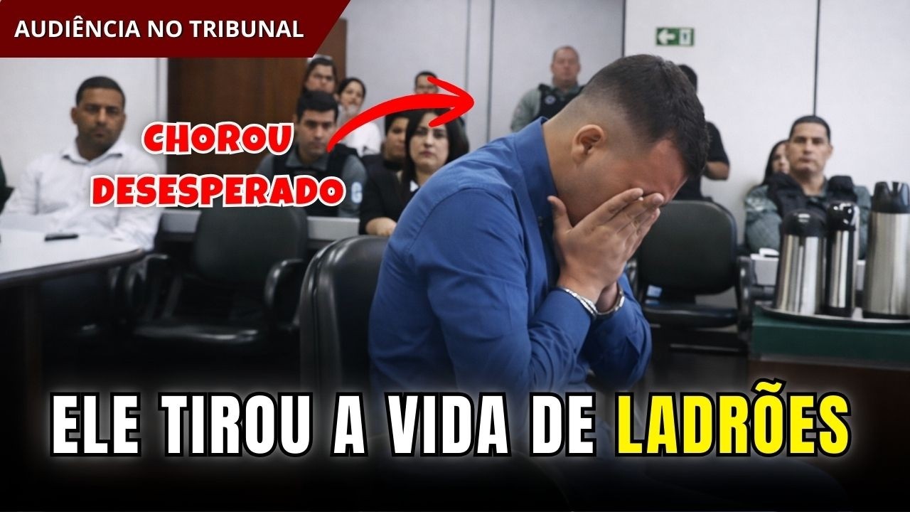 TRIBUNAL DO JÚRI: Tentaram lhe ROUBAR, mas ele DECIDIU AGIR e foi PRESO!