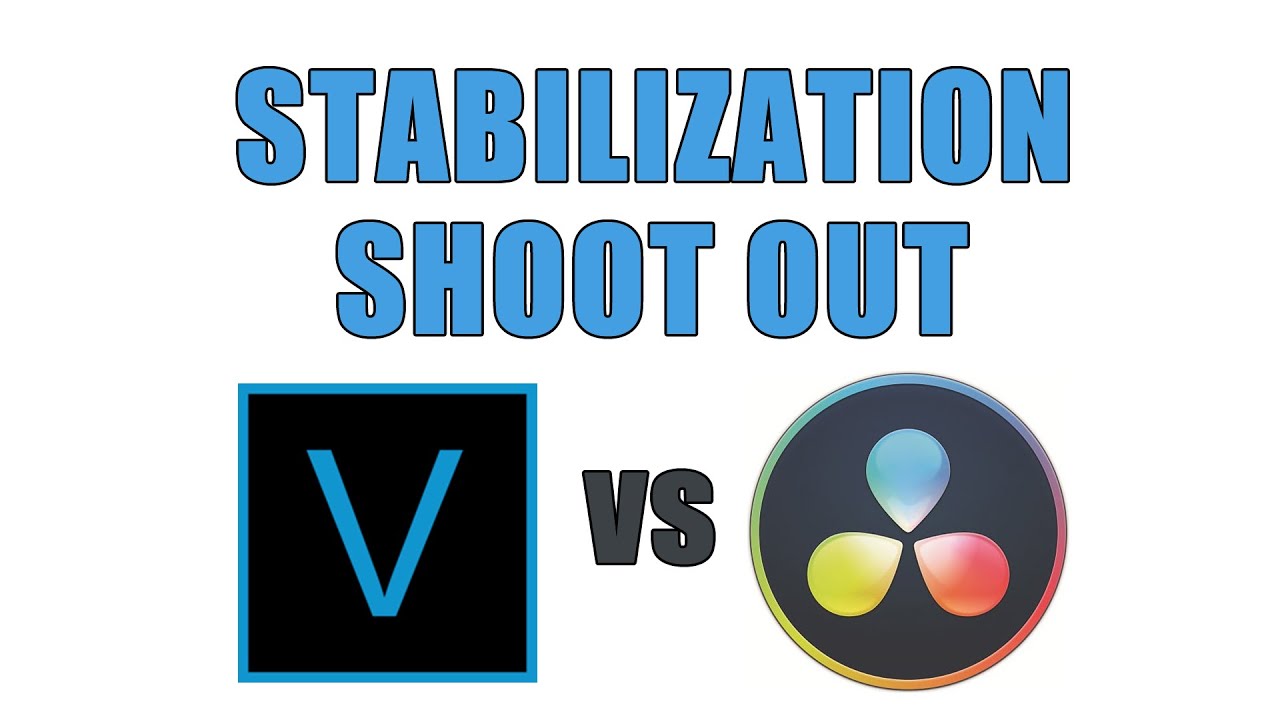 Vegas Pro 18 vs DaVinci Resolve 16  - Stabilization Shoot Out