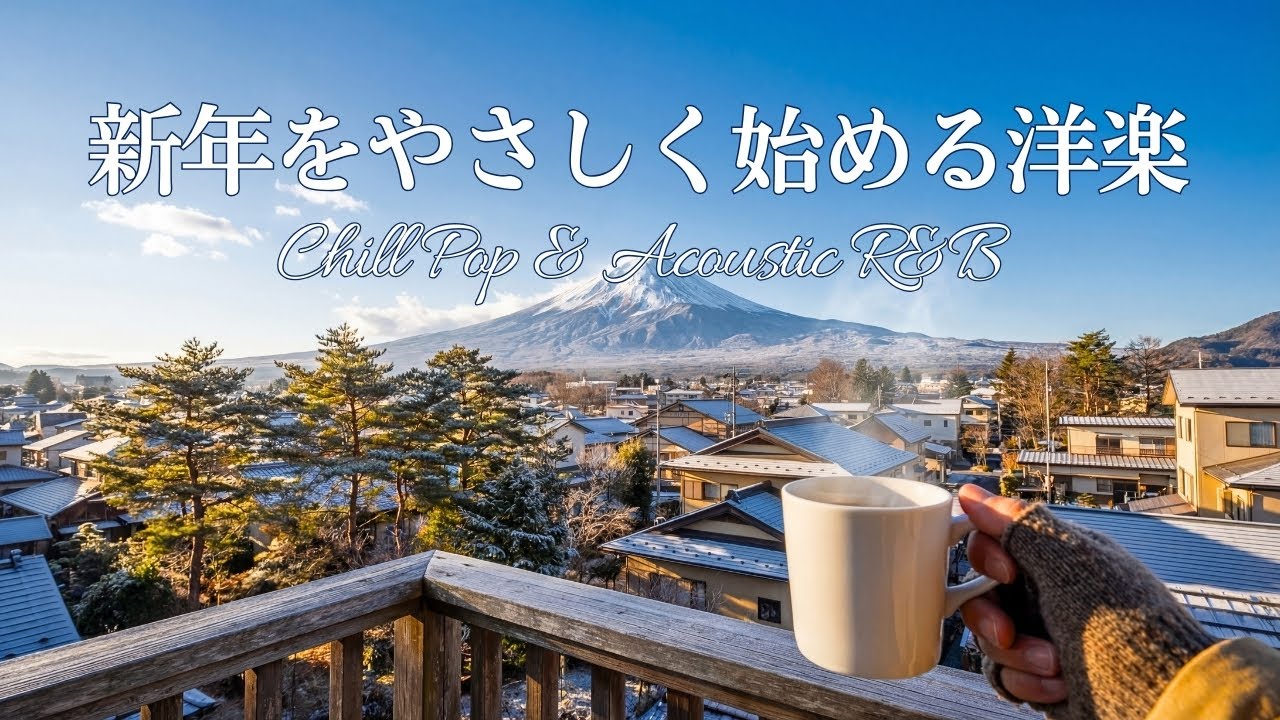Playlist 011 | 「今年こそ本気出す」って決めた日の朝に流してほしいBGM | Chill Pop & Acoustic R&B 新年モーニングStudy＆目標設定用 🎵
