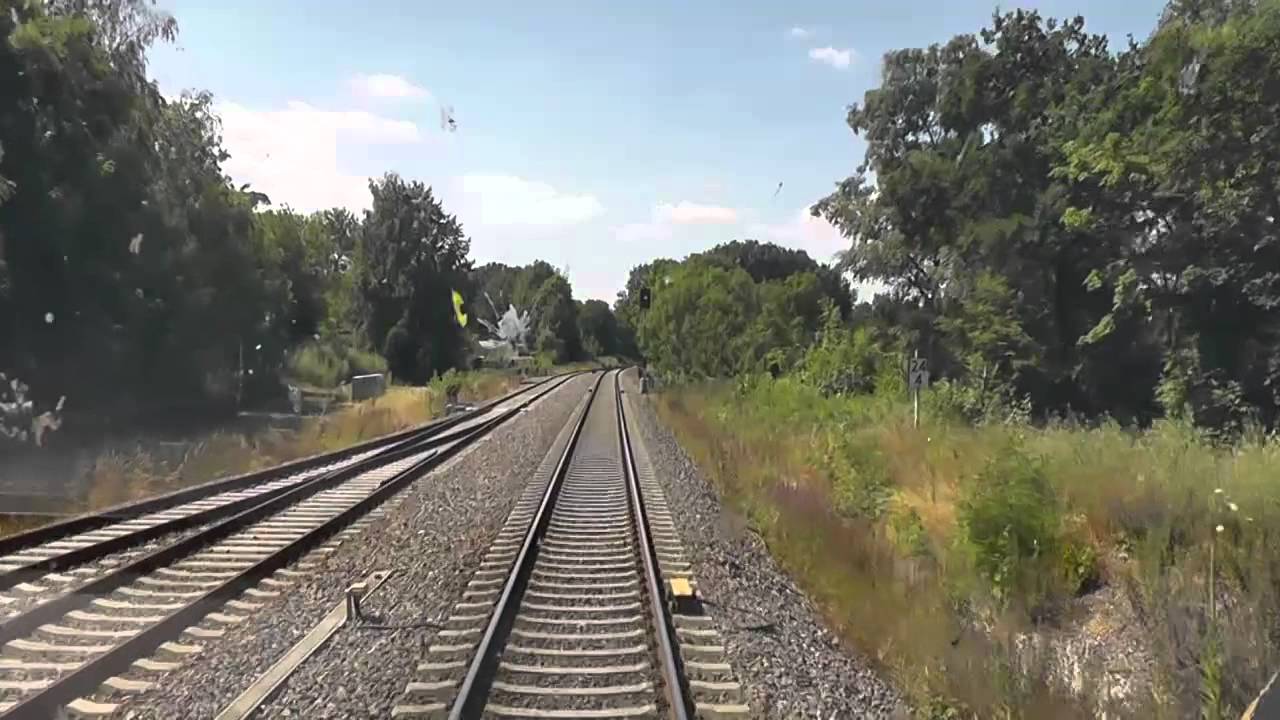 Führerstandsmitfahrt Glauchau - Göttingen, Teil 2 Gößnitz - Gera