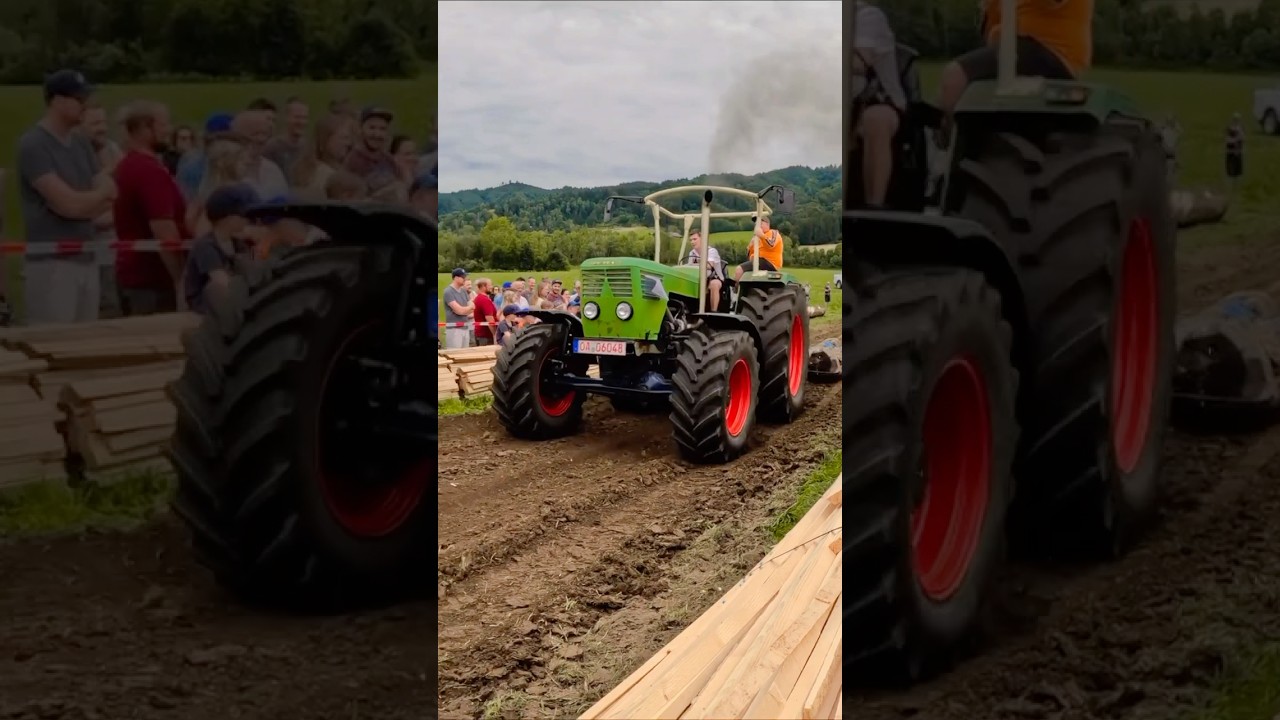 Deutz D10006 Turbo Baumstamm ziehen 🥵🔥 #automobile #farming #agro #deutz #agriculture #farmlife