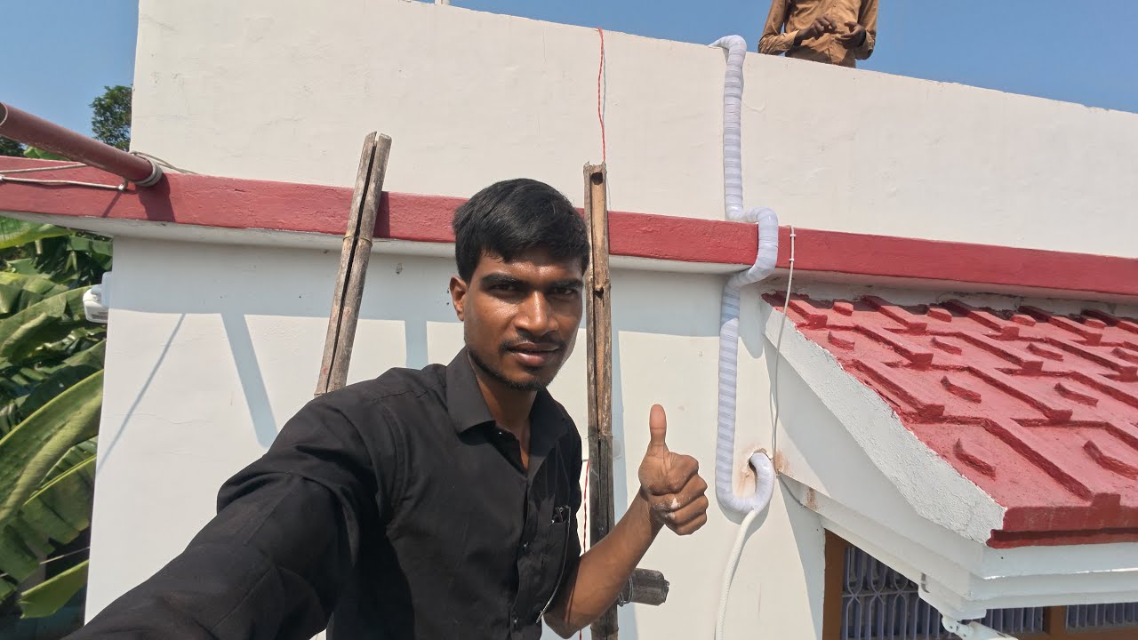 VLOG 124 || Panasonic AC re installation in Motipur, Simrahi || Ehsan Shaikh 