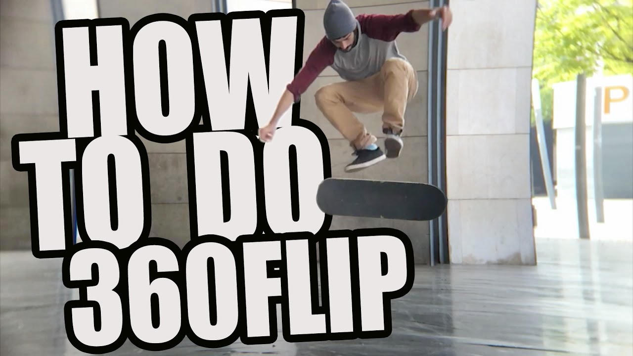 how to do 360 flip SKATE