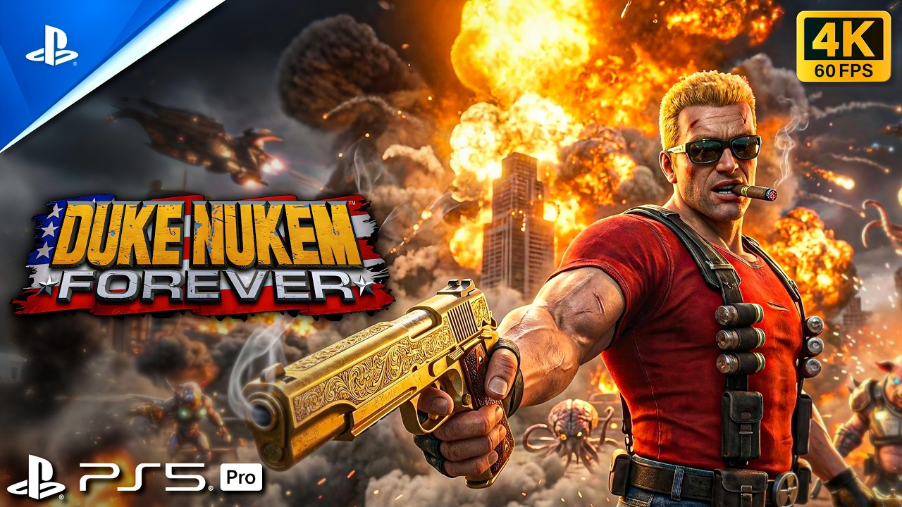 Duke Nukem Forever - PS5™ Gameplay [4K 60FPS]