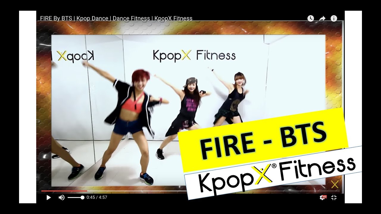 FIRE By BTS | Kpop Dance | Dance Fitness | KpopX Fitness