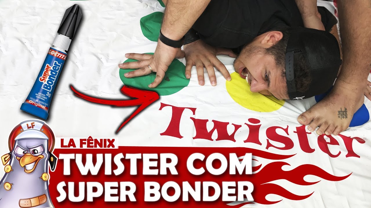 DESAFIO DO TWISTER COM SUPER BONDER