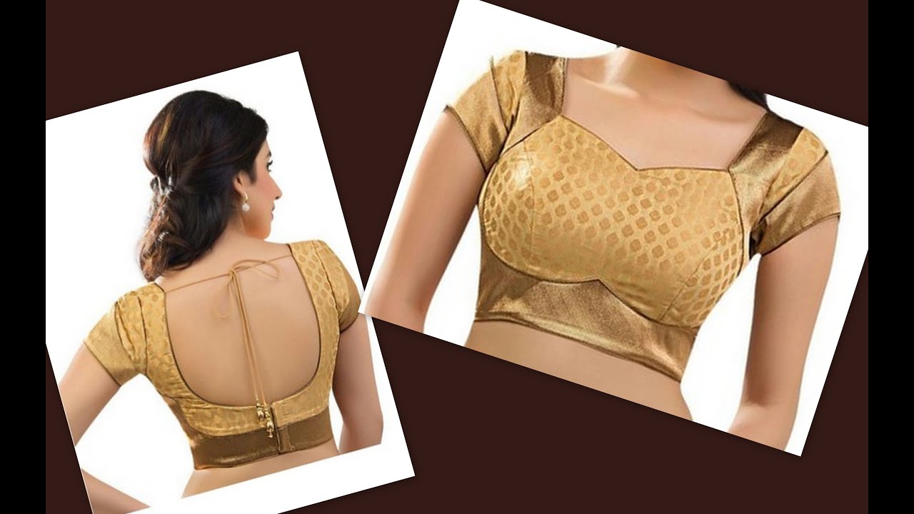 How to make latest designer blouse tutorial cutting and stitching part 2