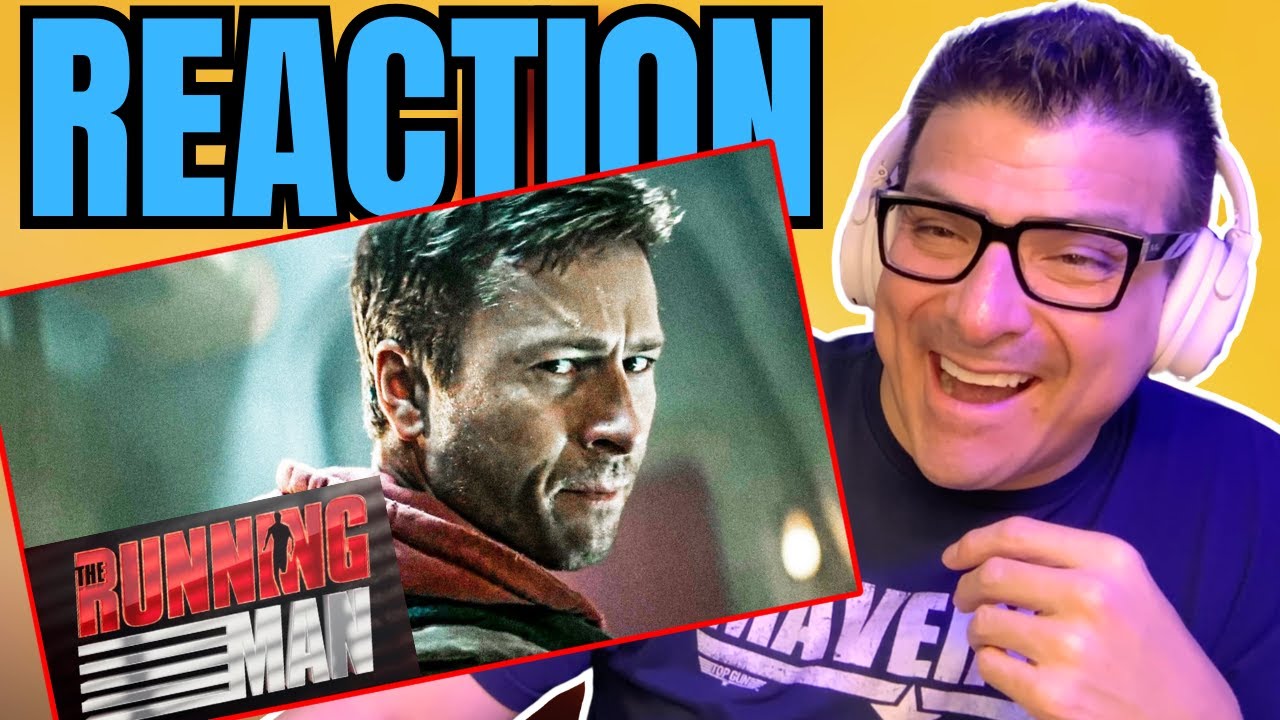 THE RUNNING MAN | Official Trailer REACTION! | Paramount Pictures