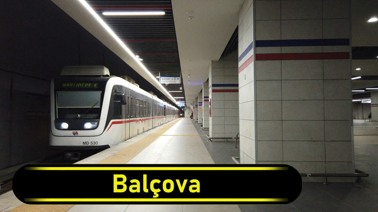 Metro Station Balçova - Izmir 🇹🇷 - Walkthrough 🚶