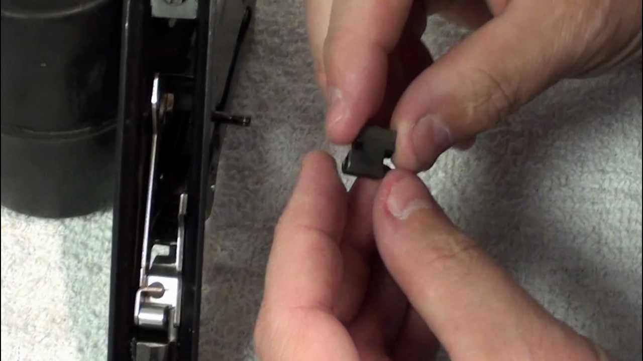 Ruger Mark III detail strip: hammer and sear group reassembly